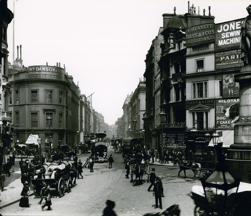 King William Street, Londres de English Photographer