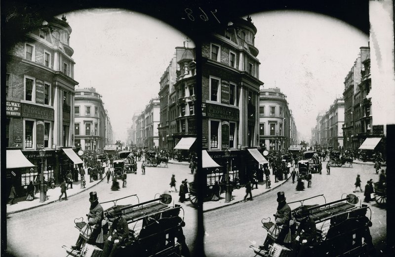 King William Street, Londres de English Photographer