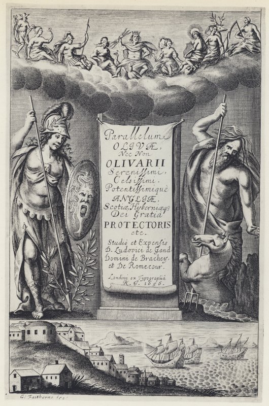L de Gand, Parallelum Olivae, R I 1656 de English Photographer