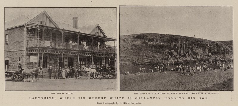 Ladysmith, donde Sir George White está Defendiendo Valientemente su Posición de English Photographer