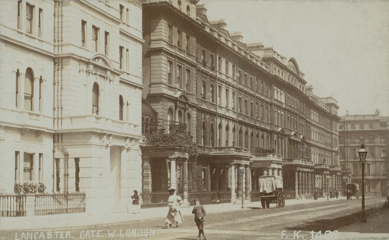 Lancaster Gate Oeste, Londres de English Photographer