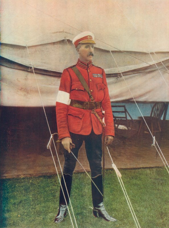 Teniente General Sir William Gatacre, Comandante de la 3ª División, Fuerza de Campo Sudafricana. En uniforme de servicio de oficial general de English Photographer