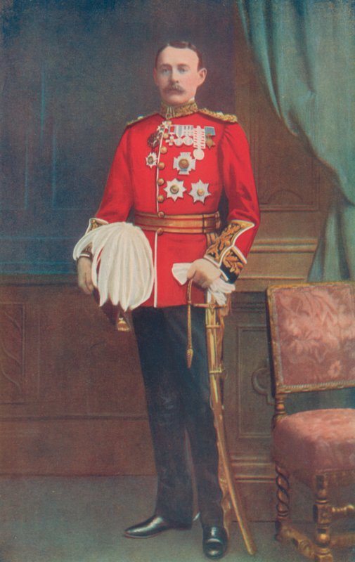 Teniente General Sir Archibald Hunter. Comandante de la Décima División, Sudáfrica de English Photographer