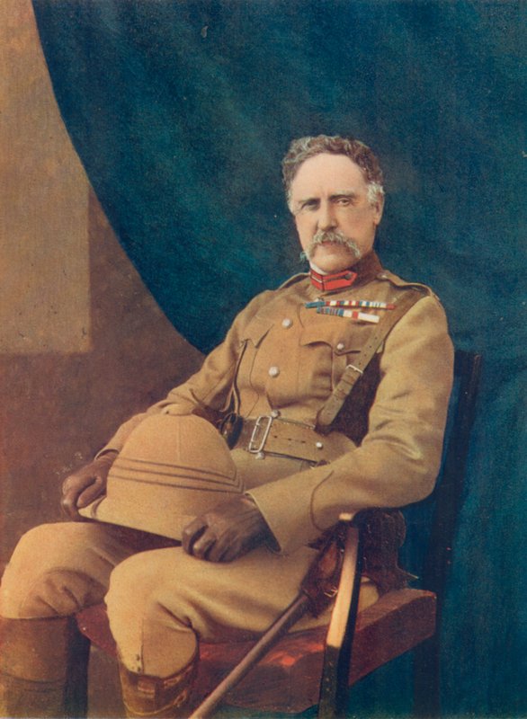 Teniente General el Hon. N. G. Lyttelton. Comandante de la Cuarta Brigada en Sudáfrica de English Photographer