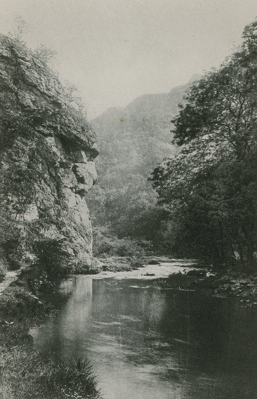 Roca con Cara de León, Dovedale de English Photographer