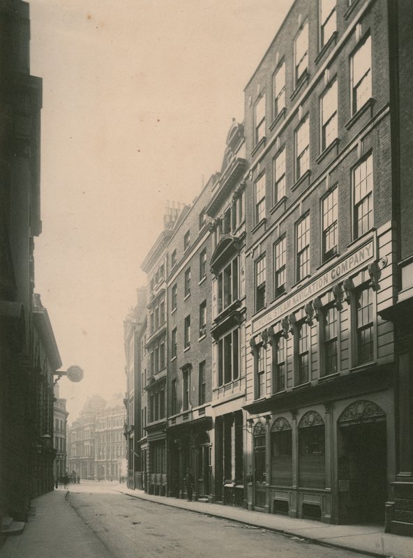 Lombard Street, Londres de English Photographer