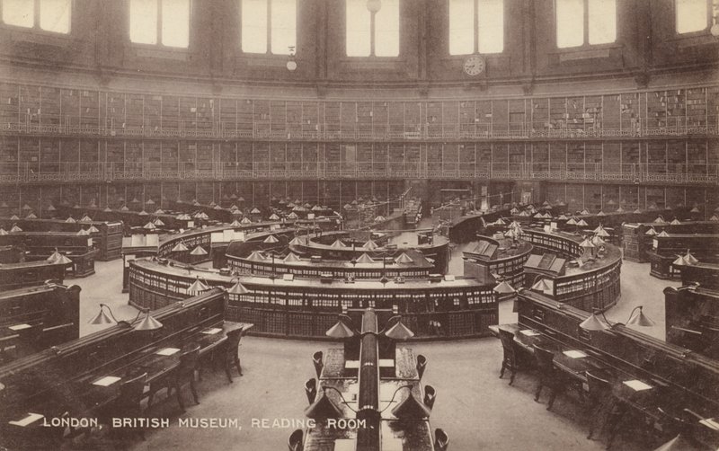 Londres, Museo Británico, Sala de Lectura de English Photographer