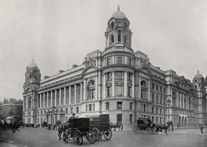 Londres: Oficina de Guerra, Whitehall de English Photographer