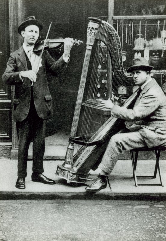 Músicos callejeros de Londres de English Photographer