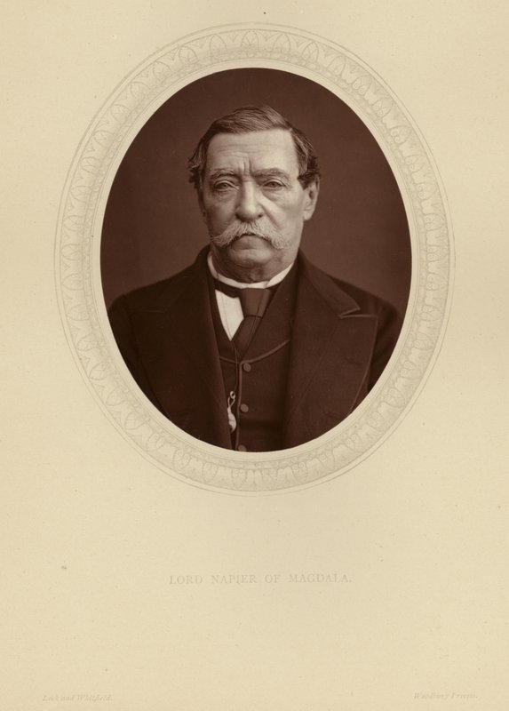 Lord Napier de Magdala de English Photographer