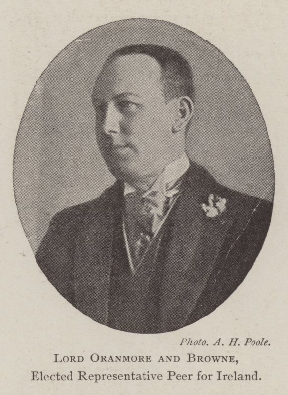 Lord Oranmore y Browne, elegido par representante de Irlanda de English Photographer