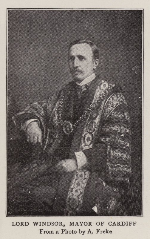 Lord Windsor, Alcalde de Cardiff de English Photographer