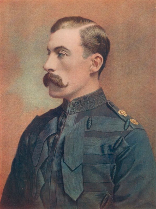 Mayor General J. F. Brocklehurst. Comandante de la Segunda Brigada de Caballería, Fuerza de Campo de Natal de English Photographer