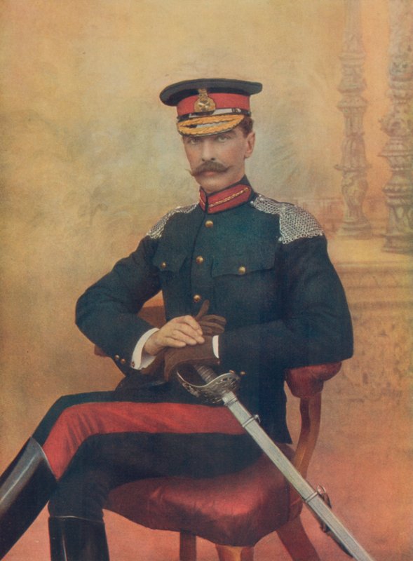 Mayor General J. M. Babington. Comandante de la Primera Brigada de Caballería en Sudáfrica de English Photographer