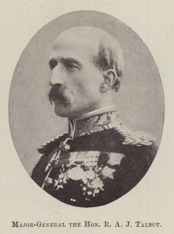 Mayor general el Honorable R A J Talbot de English Photographer