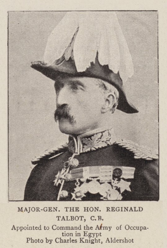 Mayor-General el Honorable Reginald Talbot, CB de English Photographer