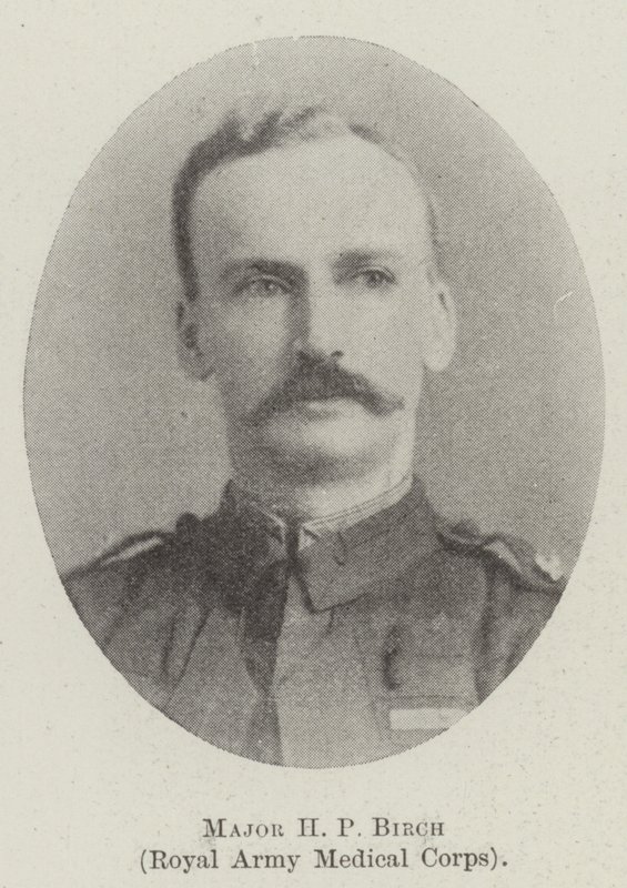 El mayor H. P. Birch, Cuerpo Médico del Ejército Real de English Photographer