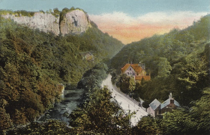 Matlock Bath, El Alto Tor de English Photographer