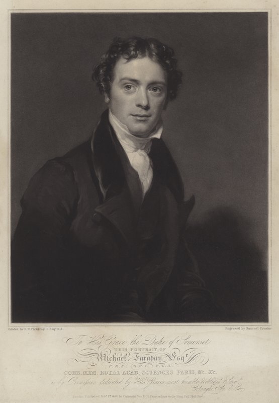 Michael Faraday, físico y químico inglés de English Photographer