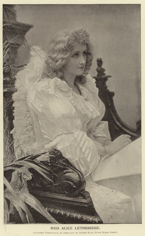 Señorita Alice Lethbridge de English Photographer