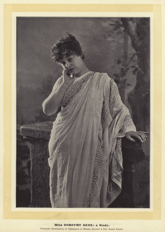 Miss Dorothy Dene: un Estudio de English Photographer