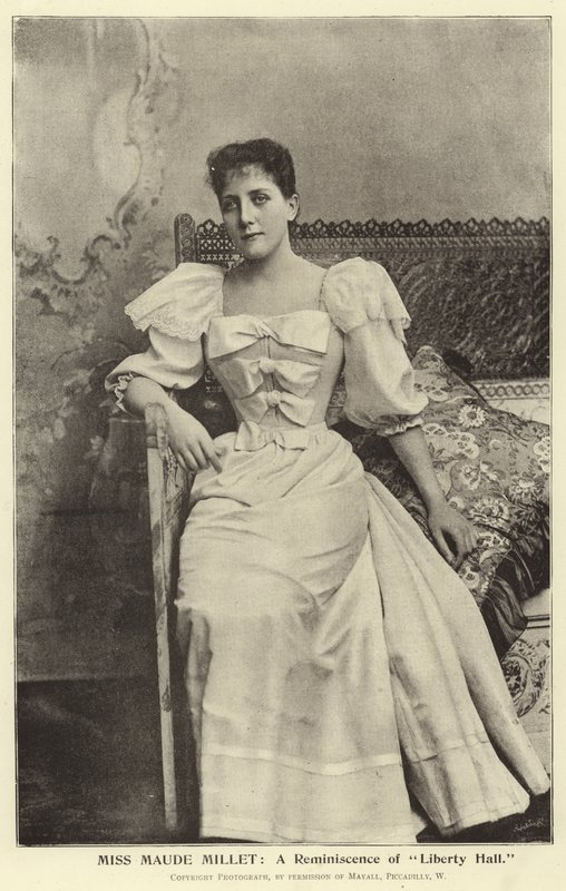 Señorita Maude Millet: un Recuerdo de Liberty Hall de English Photographer