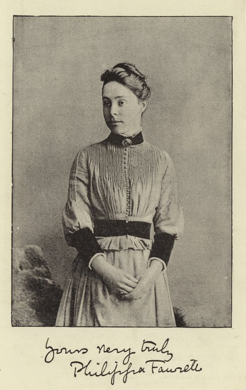 Srta. Philippa Fawcett de English Photographer