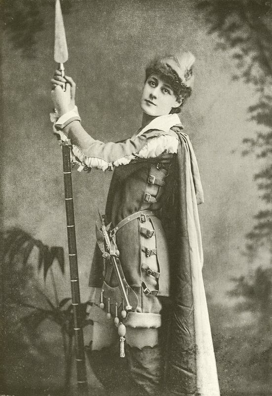 Miss Violet Vanbrugh como Rosalind (gravure) de English Photographer