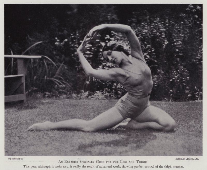 Cultura de Belleza Moderna: Un ejercicio especialmente bueno para las piernas y muslos de English Photographer