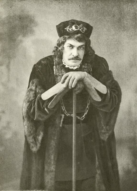 Mr Arthur Bourchier como Jaques (gravure) de English Photographer