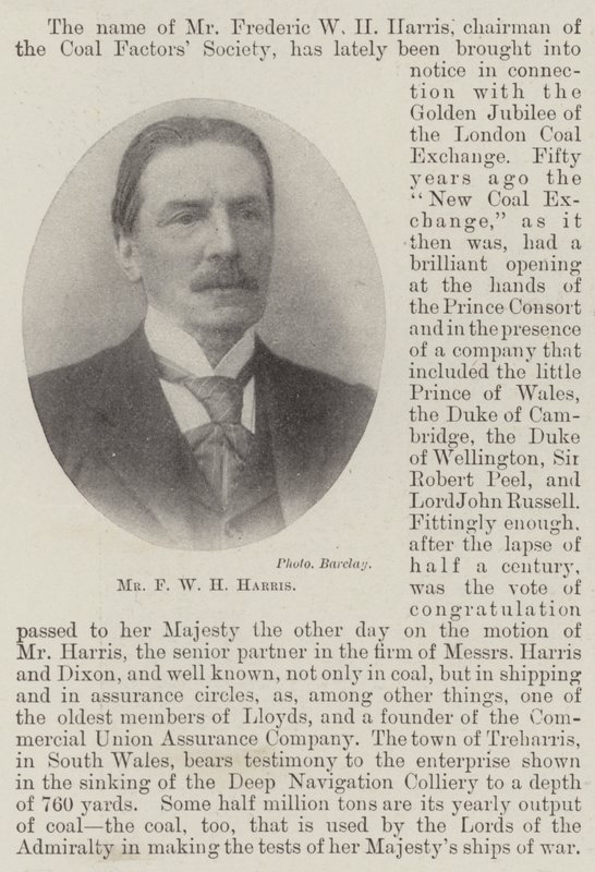 Sr. F. W. H. Harris de English Photographer