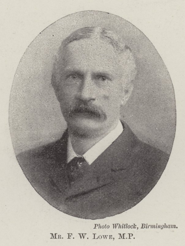 Sr. F W Lowe, MP de English Photographer