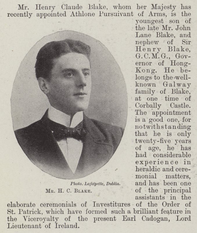 Mr H C Blake de English Photographer