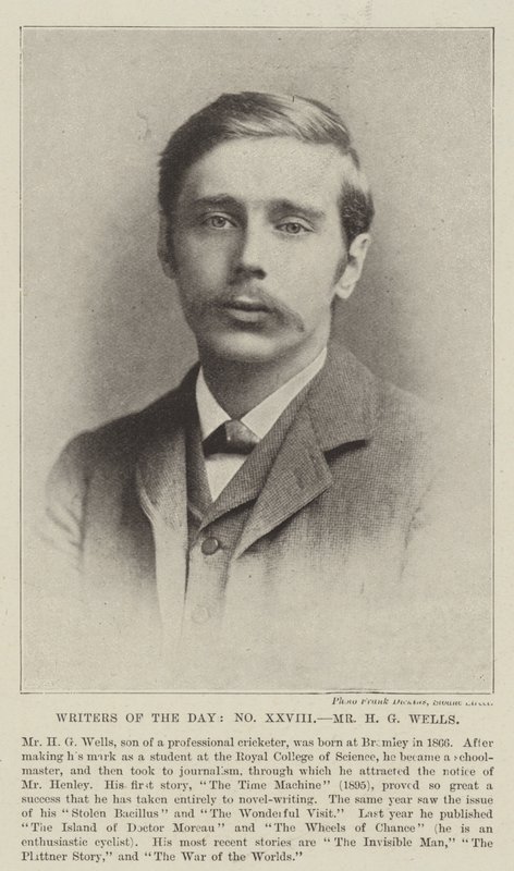 Sr. H G Wells de English Photographer