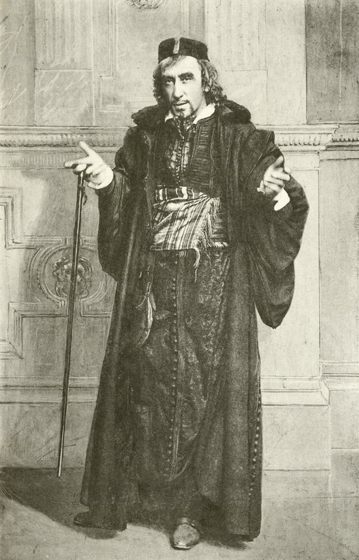 Mr Henry Irving como Shylock (gravure) de English Photographer
