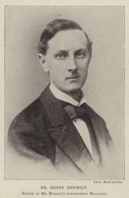 Sr. Henry Newbolt, editor de la próxima revista de Mr. Murray de English Photographer