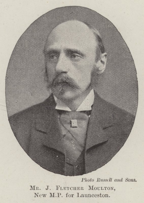 El Sr. J Fletcher Moulton, nuevo MP de Launceston de English Photographer