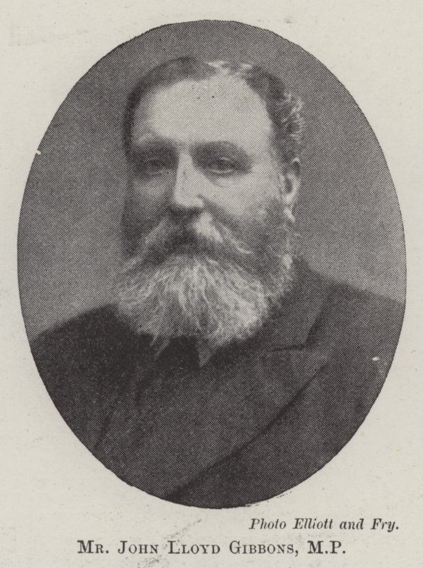 Sr. John Lloyd Gibbons, MP de English Photographer