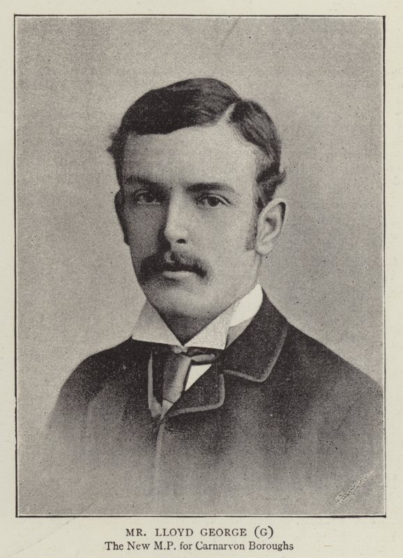Sr. Lloyd George, Gladstoniano de English Photographer