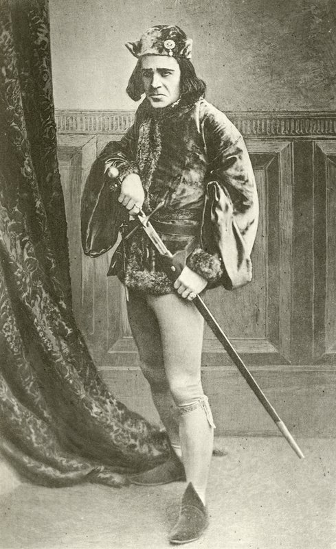 Mr Richard Mansfield como Ricardo III (gravure) de English Photographer