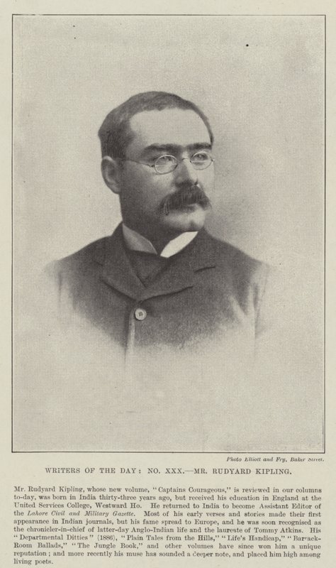 Sr. Rudyard Kipling de English Photographer