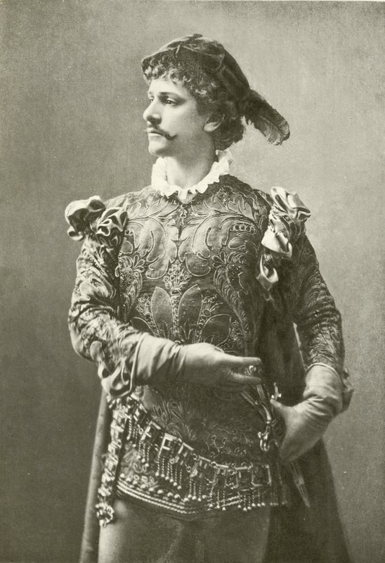 Mr William Terriss como Mercutio (gravure) de English Photographer
