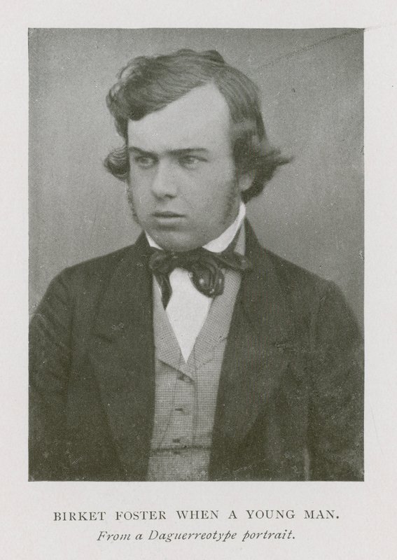 Myles Birket Foster, artista inglés, de joven de English Photographer