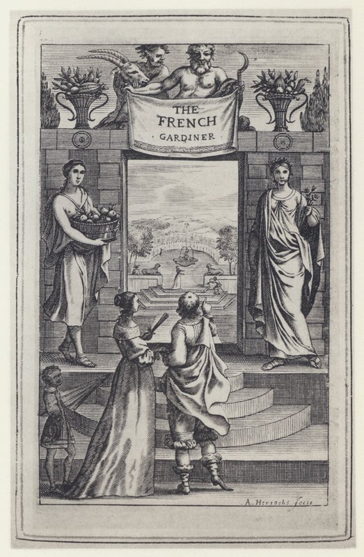 N de Bonnefons, El Jardinero Francés, Tr J Evelyn, J Crooke 1658 de English Photographer