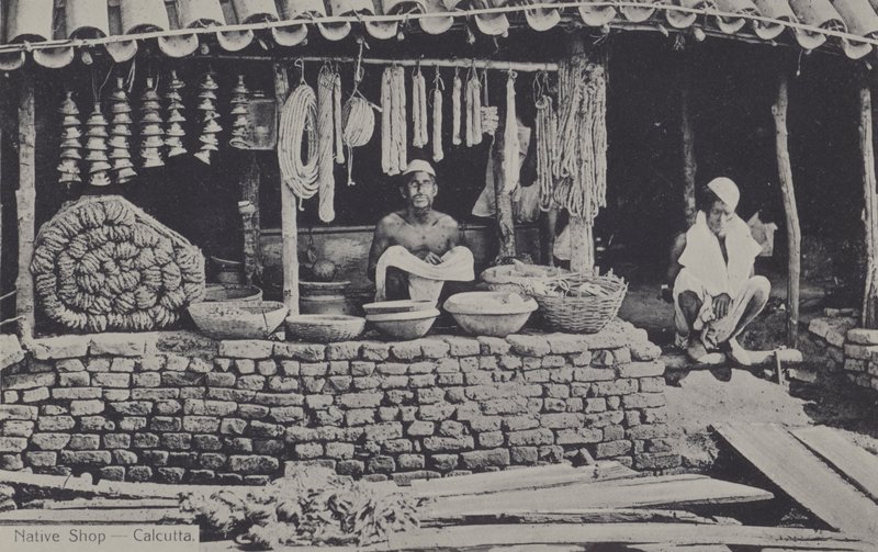 Tienda nativa, Calcuta, India de English Photographer