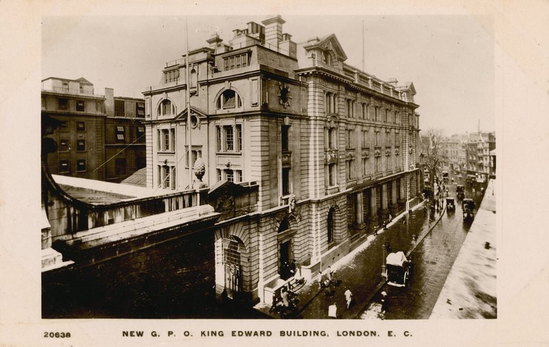 Nuevo GPO Edificio King Edward, EC de English Photographer