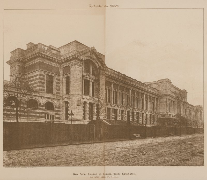 Nuevo Colegio Real de Ciencias, South Kensington de English Photographer