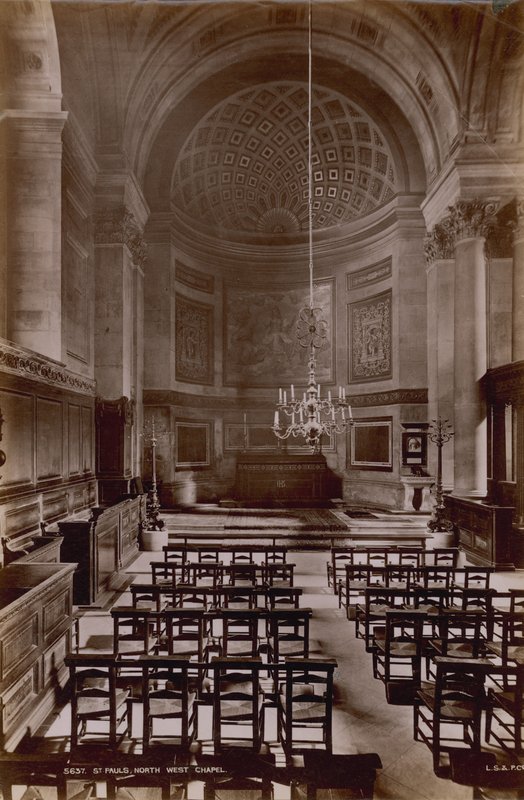 Capilla noroeste en la Catedral de St Pauls de English Photographer