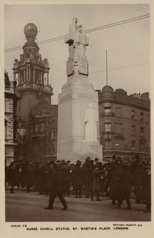 Memorial de la enfermera Cavell de English Photographer