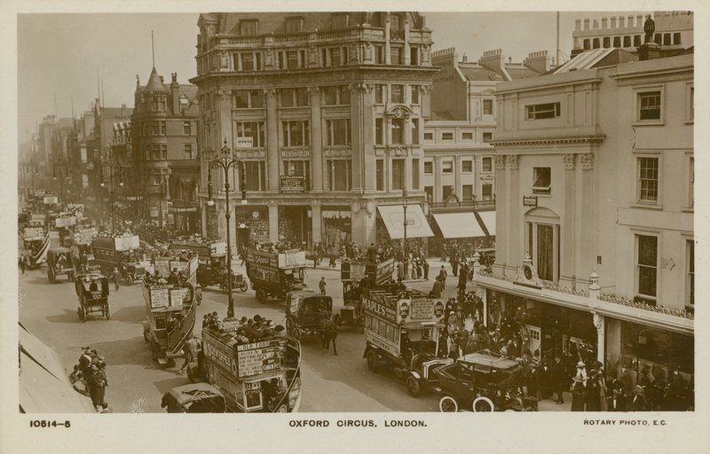 Oxford Circus, Londres de English Photographer